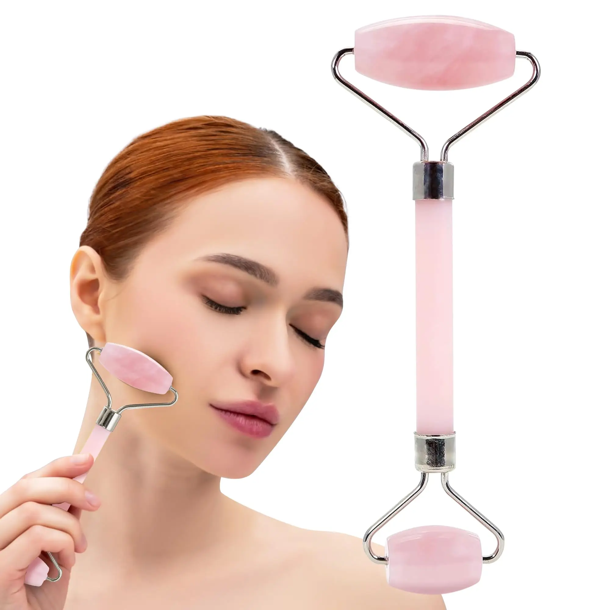 Face Roller Rose Quartz - Image 3
